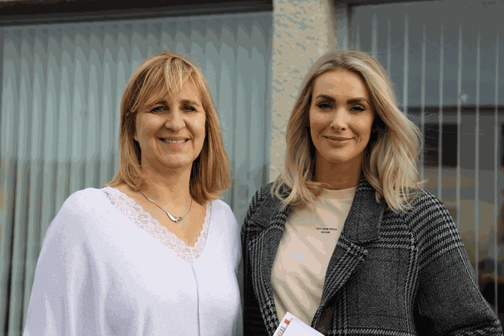 Erna Magnúsdóttir og Alexandra Helga Ívarsdóttir.