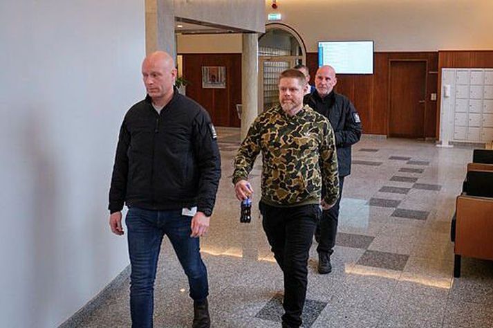 Kristján Markús í Héraðsdómi Reykjavíkur.