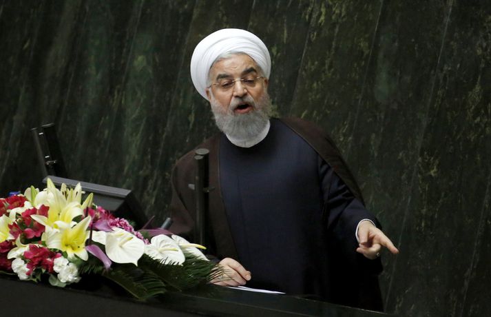 Hassan Rouhani, forseti Íran.