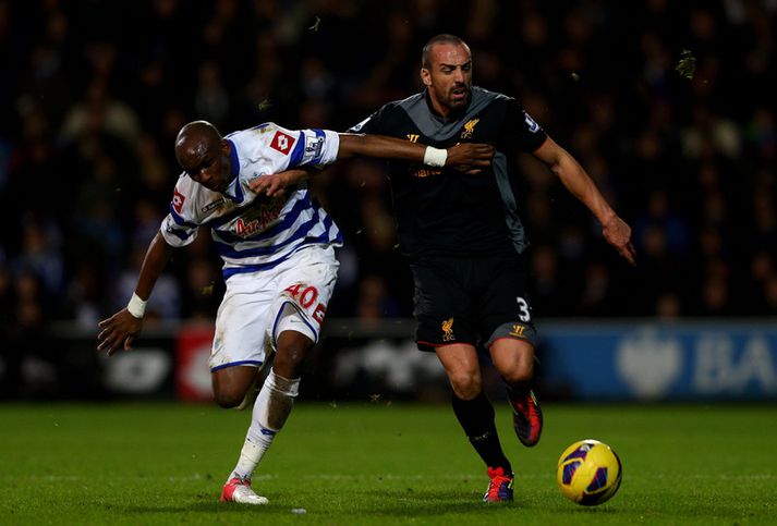 Jose Enrique í leiknum gegn QPR