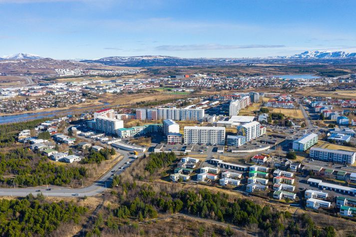 Loftmynd af Breiðholti. Myndin er úr safni.