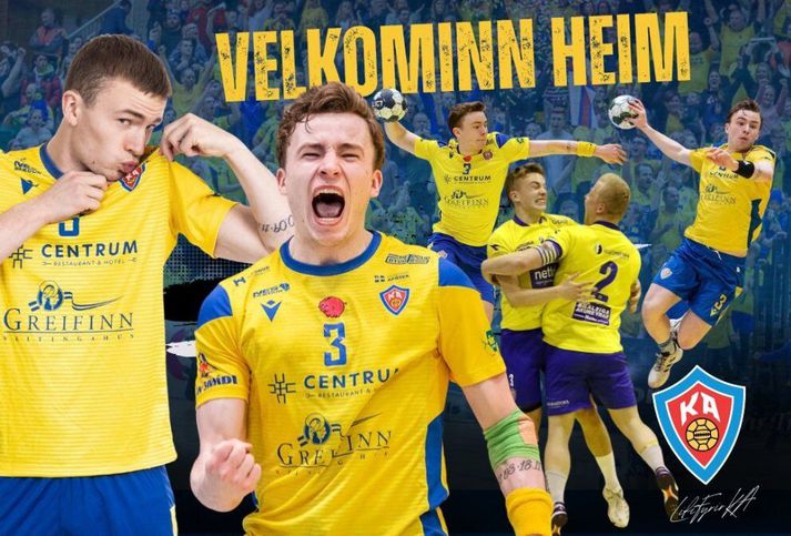 Dagur Gautason er mættur aftur í KA-heimilið.