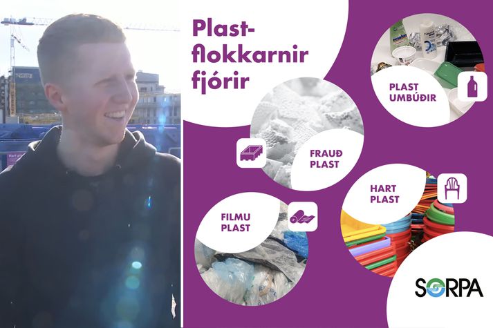 Íbúar á höfuðborgarsvæðinu eru nú beðnir um að aðgreina plast í fjóra flokka sem einhverjir hafa býsnast yfir.