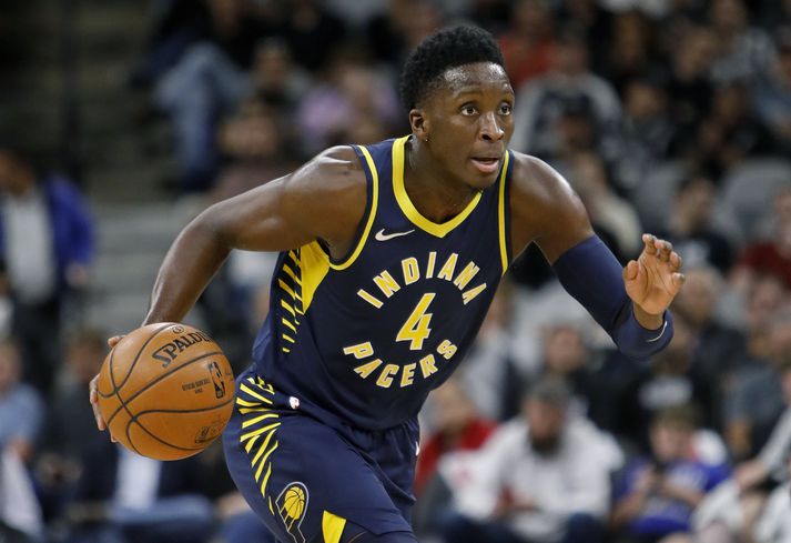 Oladipo var frábær fyrir Pacers