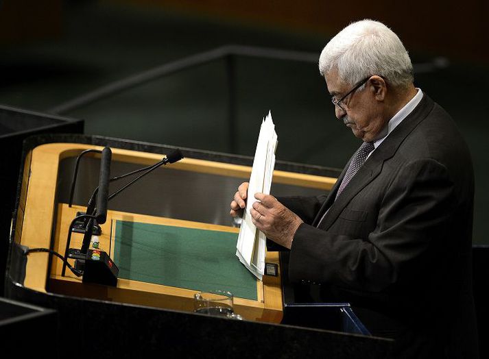 Mahmoud Abbas Forseti Palestínustjórnar segir árásir hryðjuverkasveita ísraelskra landtökumanna orðnar daglegt brauð.nordicphotos/AFP