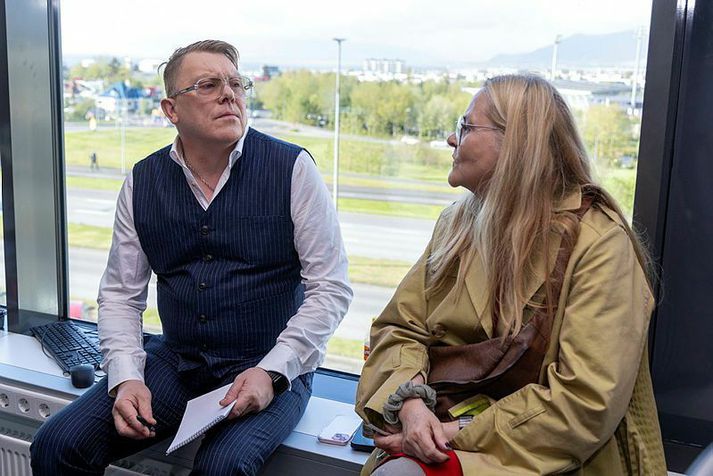 Jón er þakklátur fyrir Jógu sína.