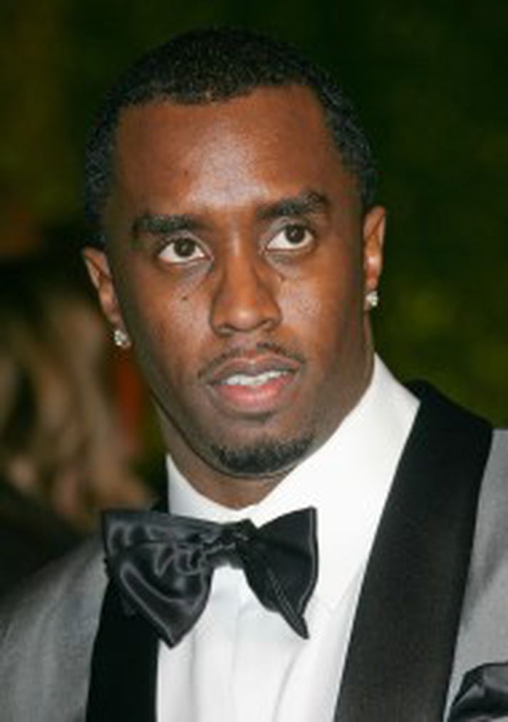 P. Diddy var flottur í tauinu í Óskarsverðlaunapartí Vanity Fair