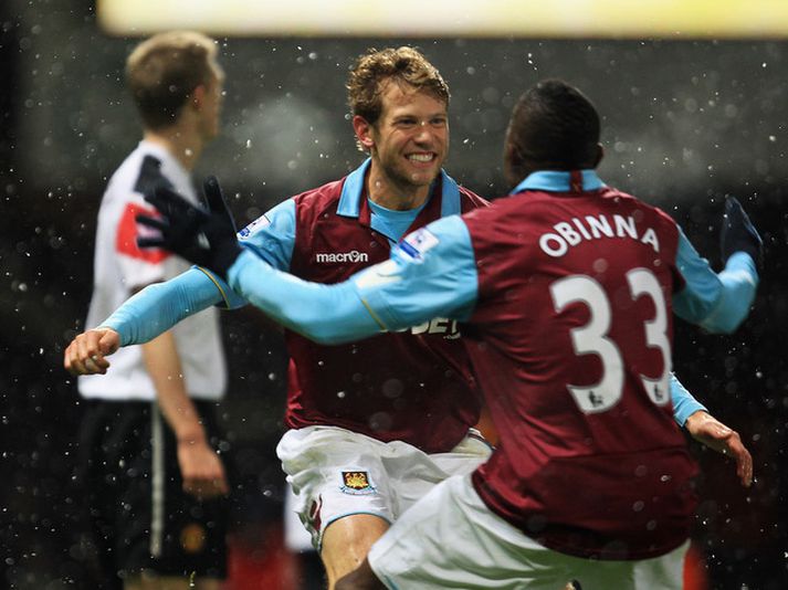 Jonathan Spector skoraði tvö í kvöld.