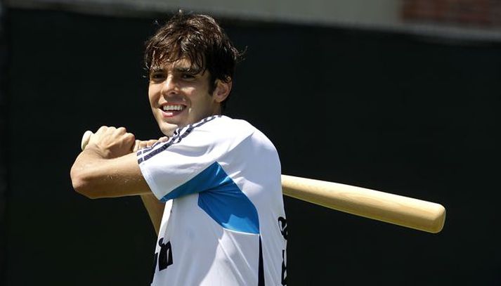 Kaka hefur lítið fengið að spreyta sig á knattspyrnuvellinum með Real Madrid.