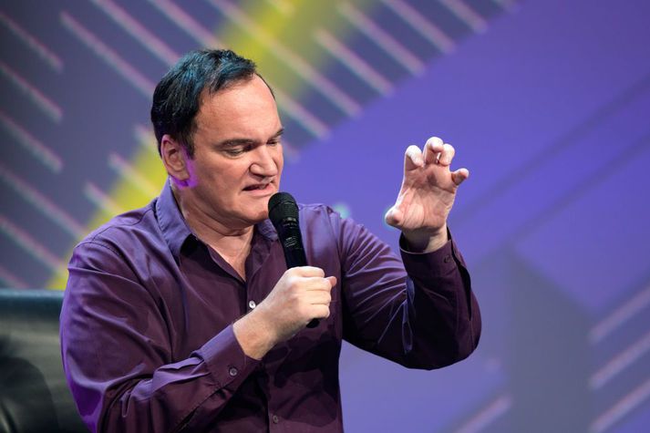 Tarantino hefur horft mikið á Gurru grís með tveggja ára syni sínum.