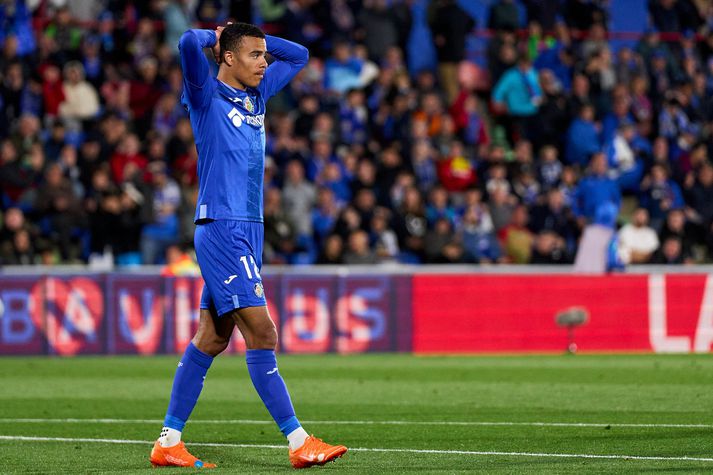 Mason Greenwood gæti verið á leið til Frakklands.