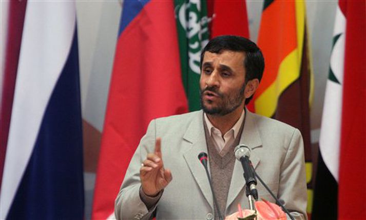 Mahmoud Ahmadinejad.