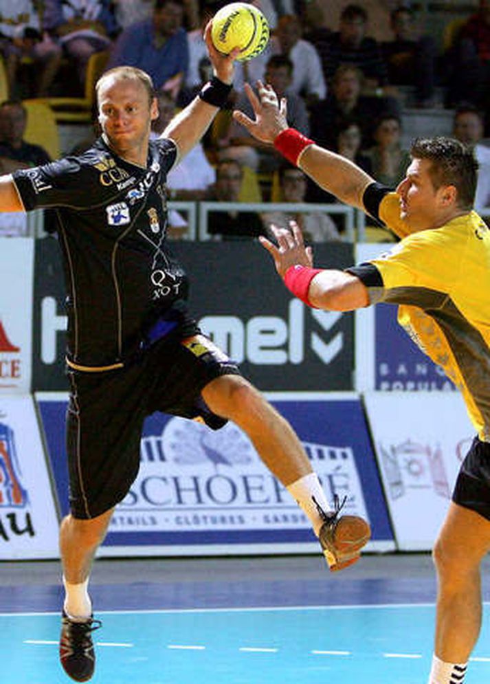 Ólafur spilaði vel í dag.