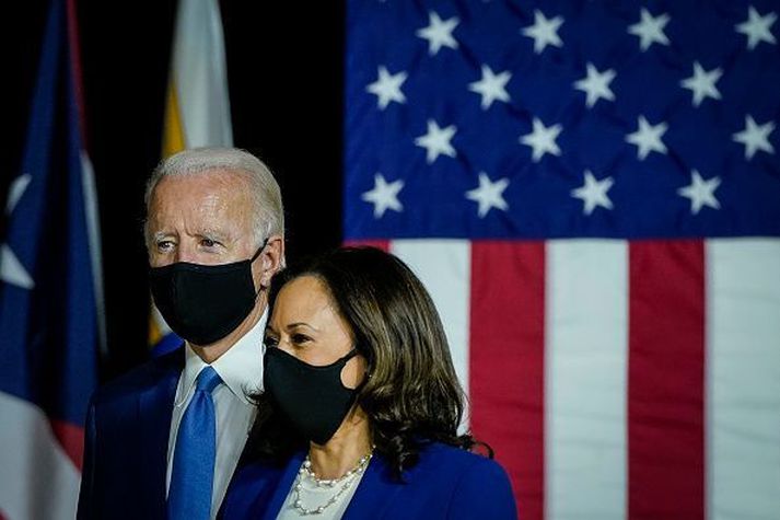 Joe Biden og Kamala Harris.