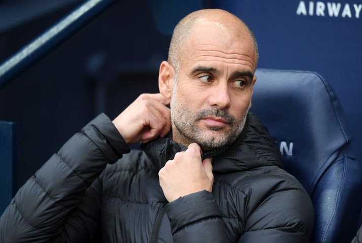 Guardiola skaut á Liverpool-menn og sakaði þá um leikaraskap.