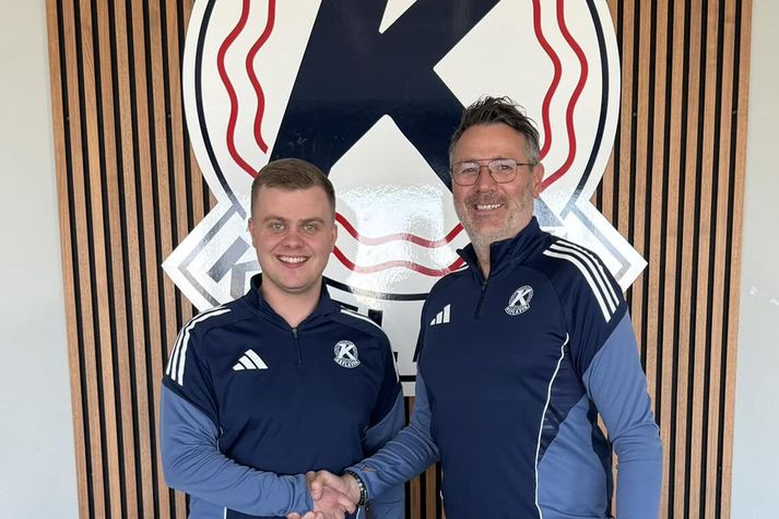Arnór Daði (t.v.) er nýr þjálfari kvennaliðs Keflavíkur í körfubolta.