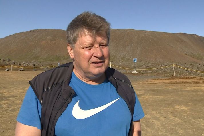 Þorvaldur Þórðarson segir allt benda til þess að það fari að gjósa á Reykjanesskaga. Eldgosatímabil sé hafið og það megi eiga von á tíðum gosum næstu 300 til 400 árin.