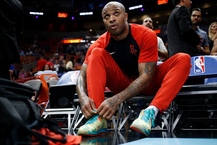 PJ Tucker er mikill skómaður.