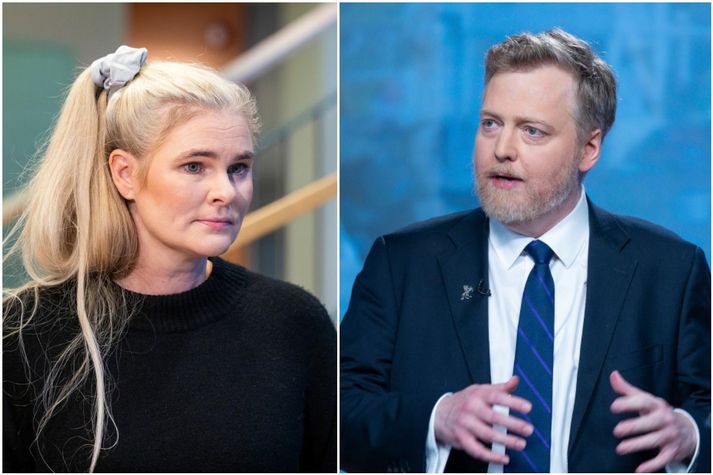 Hildur lét Sigmund Davíð ekki eiga það lengi inni hjá sér að Mannréttindastofnun sé skrípi sem Sjálfstæðisflokkurinn beri ábyrgð á.