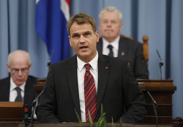 Árni Páll Árnason, formaður Samfylkingarinnar.