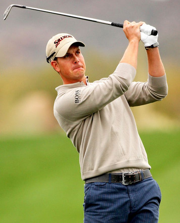 Henrik Stenson.