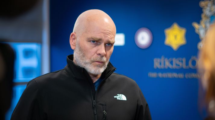 Runólfur Þórhallsson hjá almannavörnum