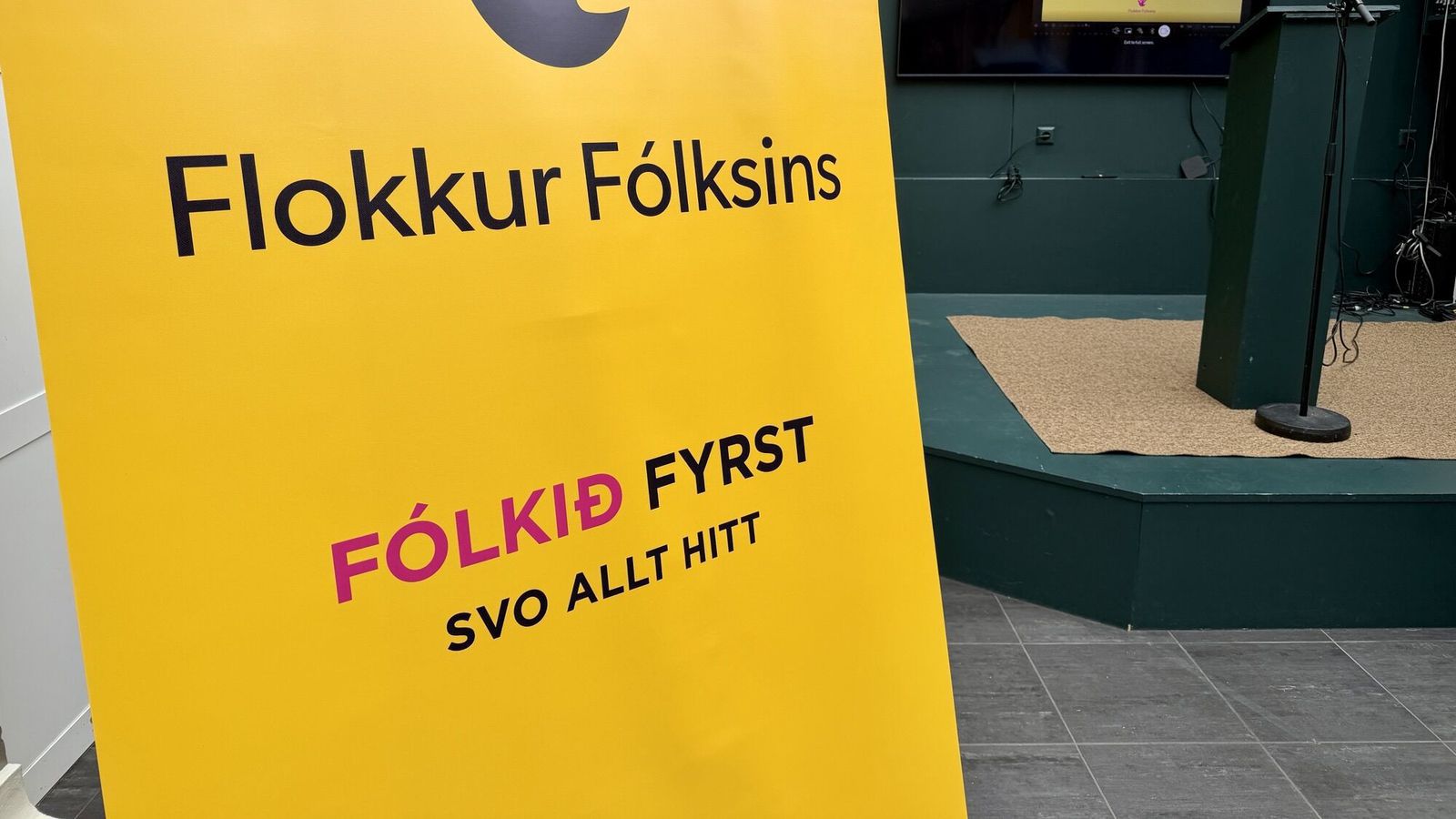 Bein út­sending: Flokkur fólksins kynnir efstu fimm