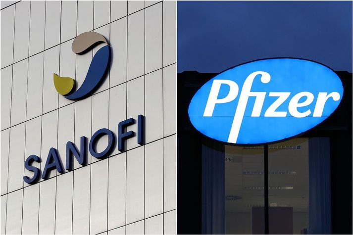 Sanofi hyggst framleiða hundrað milljón skammta fyrir Pfizer.