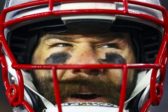 Julian Edelman er mjög mikilvægur leikmaður fyrir Tom Brady og New England Patriots.