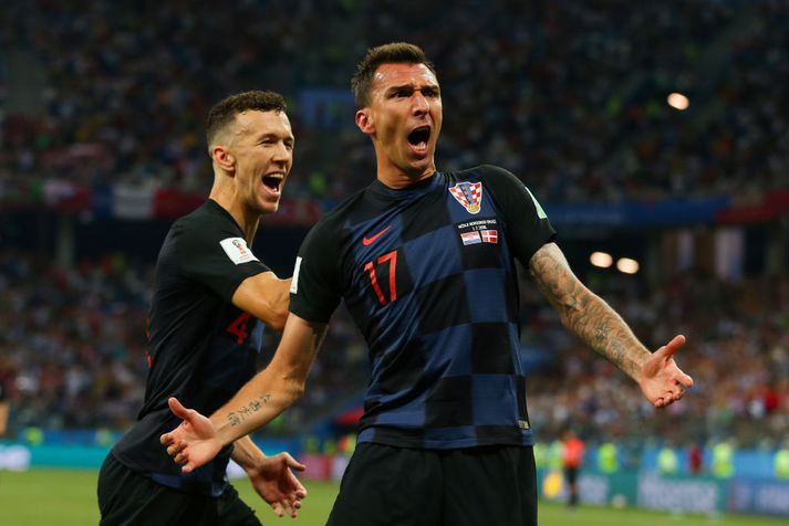 Mandzukic spilar í fremstu víglínu hjá Króötum