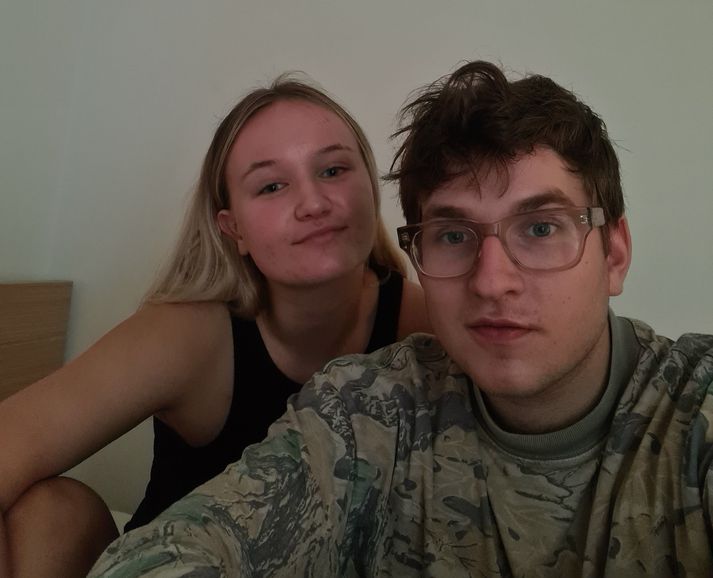 Brynja Sveinsdóttir og Snorri Ástráðsson fluttu út til Kaupmannahafnar í nám nú í lok júlí.