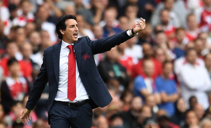 Unai Emery, knattspyrnustjóri Arsenal.