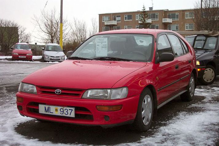 Toyota Corolla er vinsæll meðal íslenskra þjófa en rétt skríður á topp 10 í Bandaríkjunum.