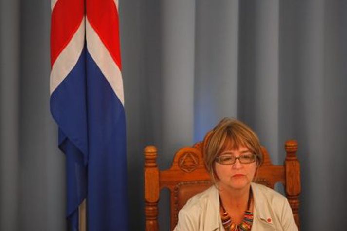Ásta Ragnheiður Jóhannesdóttir segir að það sé undir stjórnarandstöðunni komið hversu lengi þeir ræða Icesave. Mynd/ Anton.