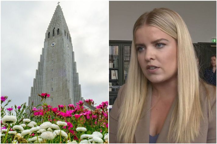 Ráðherra vildi ekki kannast við það í dag að rætt hefði verið að stefna að aðskilnaði ríkis og kirkju.