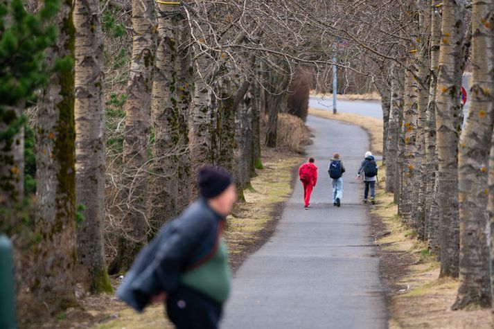 Hiti á landinu verður á bilinu tvö til sjö stig yfir hádaginn.