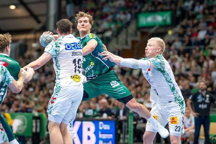 Blær Hinriksson var öflugur í kvöld