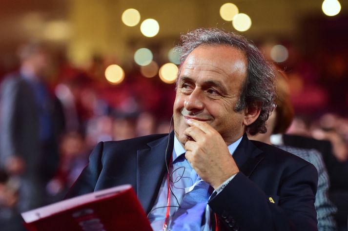 Michel Platini segist ekkert hafa gert rangt.