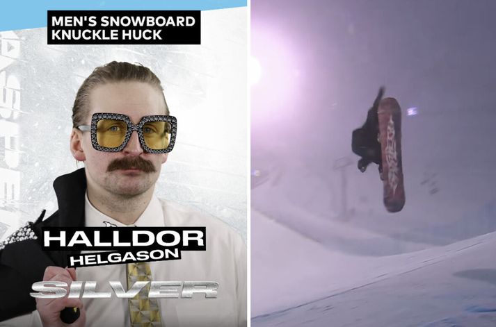 Halldór Helgason hefur um langt árabil verið í fremstu röð snjóbrettakappa í heiminum.