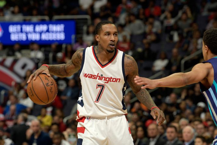 Brandon Jennings í leik með Washington Wizards á síðasta tímabili