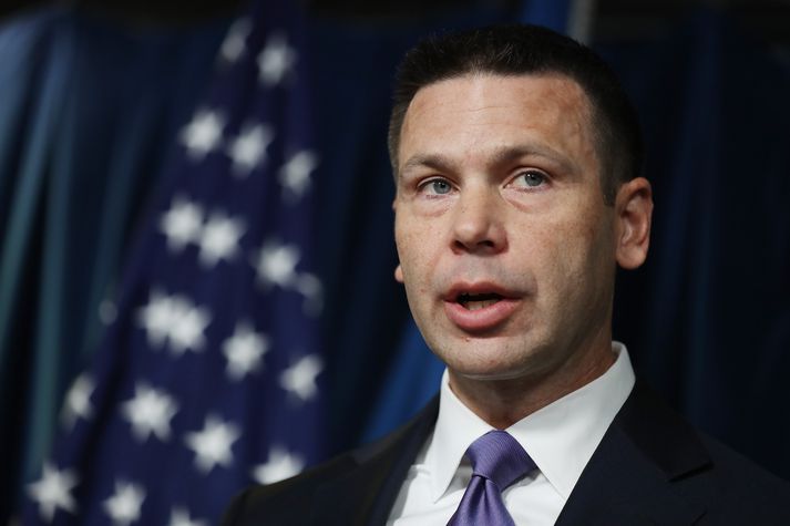 Kevin McAleenan tók við embættinu í apríl síðastliðnum.