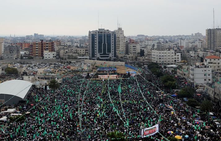 Hamas-samtökin eru tilbúin í stríð við Ísrael.