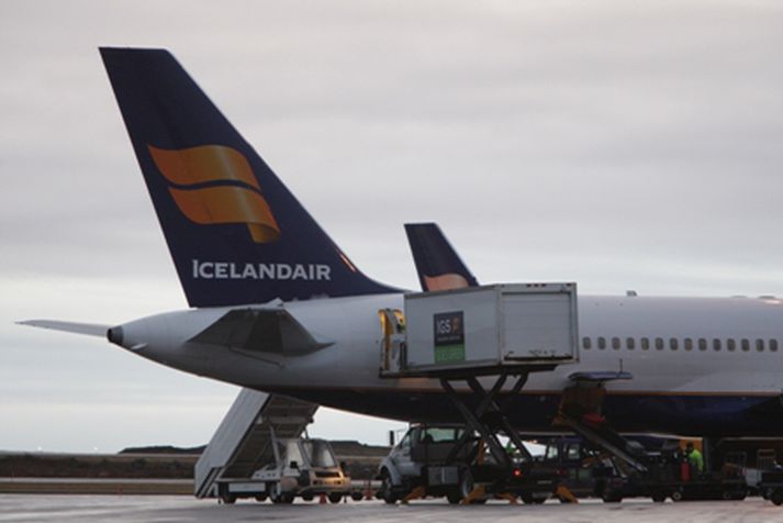 Búast má við töfum á flugi Icelandair á morgun. Mynd/ Vilhelm.