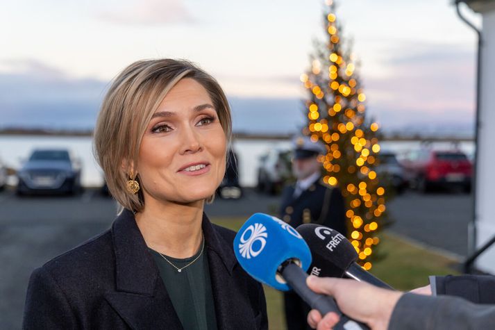Kristrún Frostadóttir hefur verið forsætisráðherra í eitt ár og nokkra daga.
