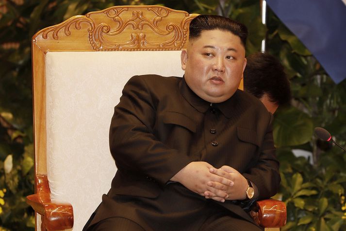 Kim Jong-un hefur stýrt Norður-Kóreu frá árinu 2011.