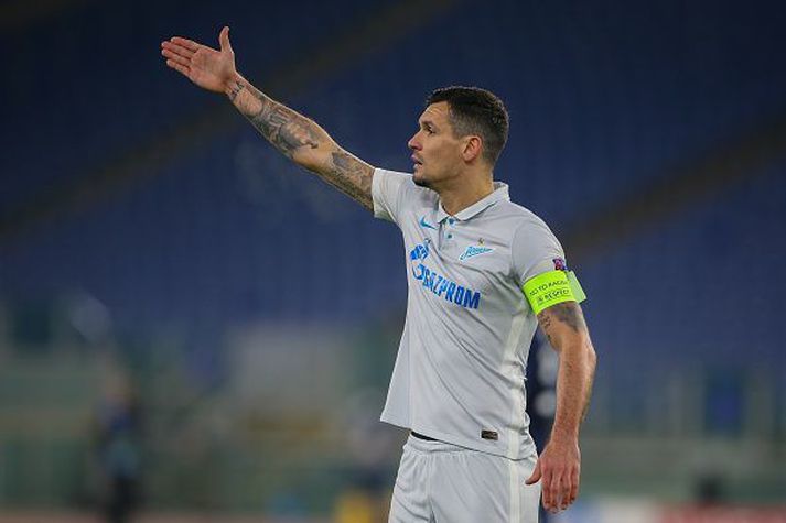 Lovren í leik með Zenit í Meistaradeildinni fyrr á leiktíðinni.