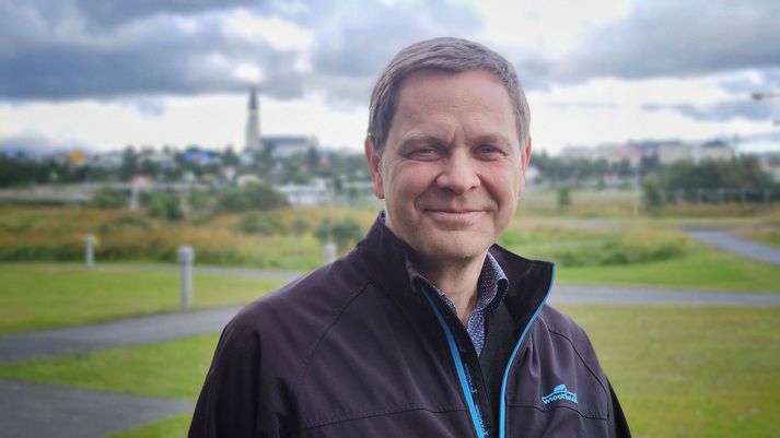 Magnús Tumi Guðmundsson, prófessor í jarðeðlisfræði, segir að hann myndi ekki baða sig í Viti eins og staðan er núna.