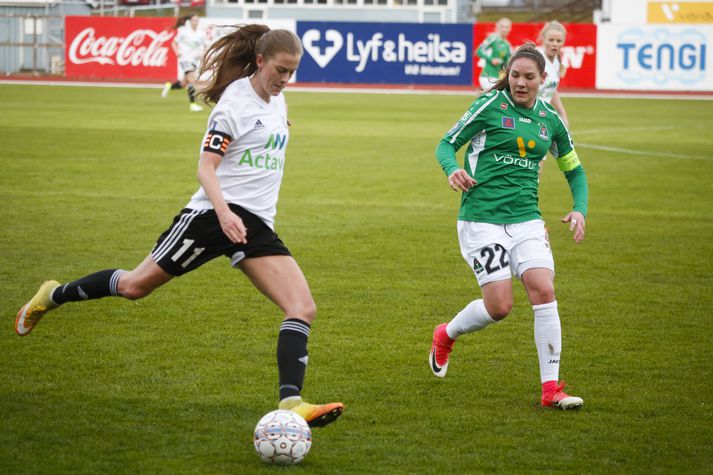 Rakel Hönnudóttir skoraði sigurmark Blika.