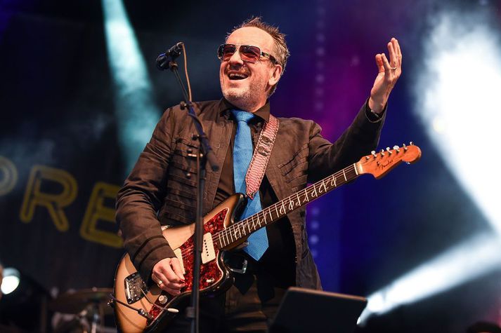 Elvis Costello er spenntur að koma til landsins.