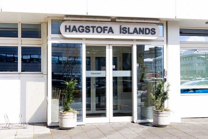 Hagstofa Íslands heldur utan um verðbólgutölur.